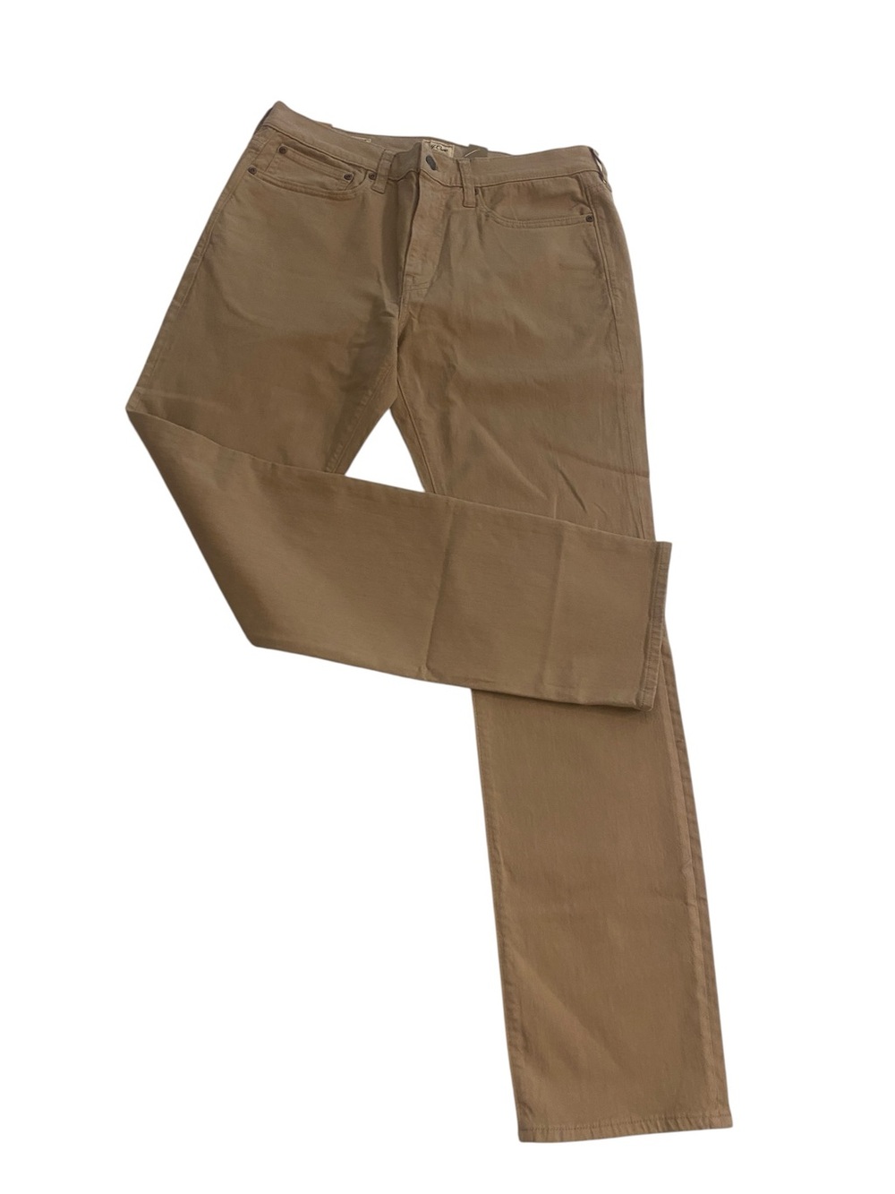 J. Crew Men’s Tan Cotton 770 Pants Comfortable New Size 32x32